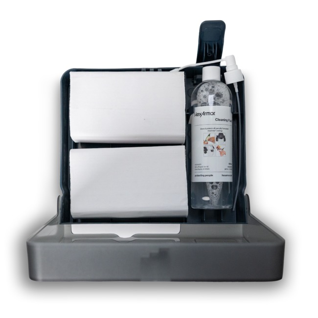 HexArmor Lens Cleaning Station from Columbia Safety